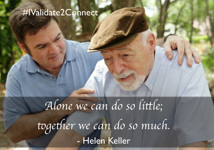 #IValidate2Connect, Helen Keller,