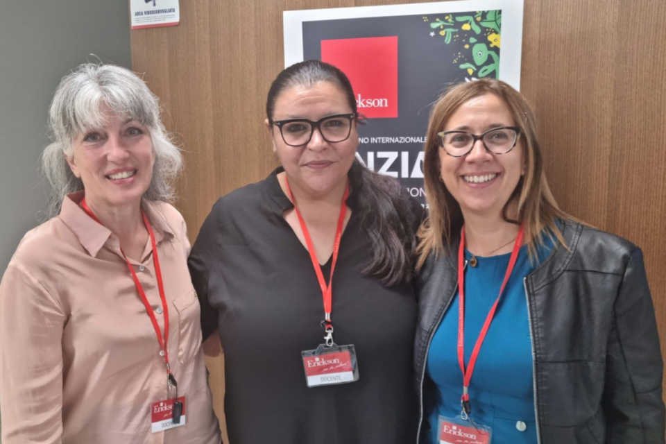 VTI is proud of Master Teacher Cinzia Siviero, Validation Teachers Silvia Grandi and Licia Conti for their presentation at the prestigious Erickson Conference in Trento, Italy.
